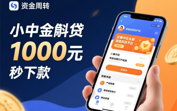 小额贷款1000元秒下款平台有哪些