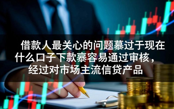 现在什么口子下款最容易通过审核