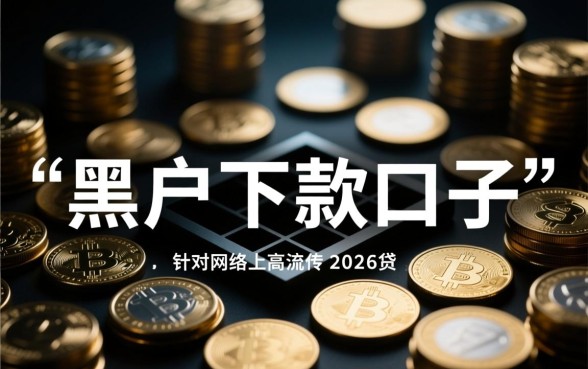 2026黑户下款的口子是真的吗