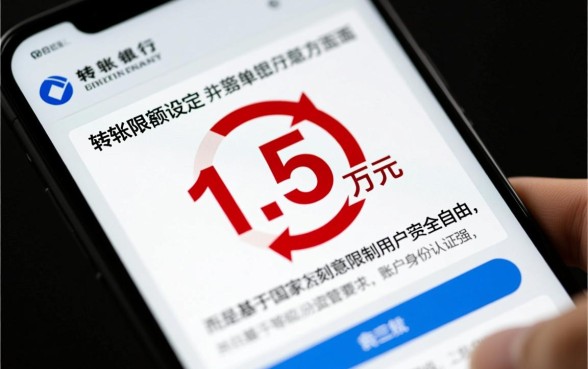 为啥建行转账一天只能转一万五呢