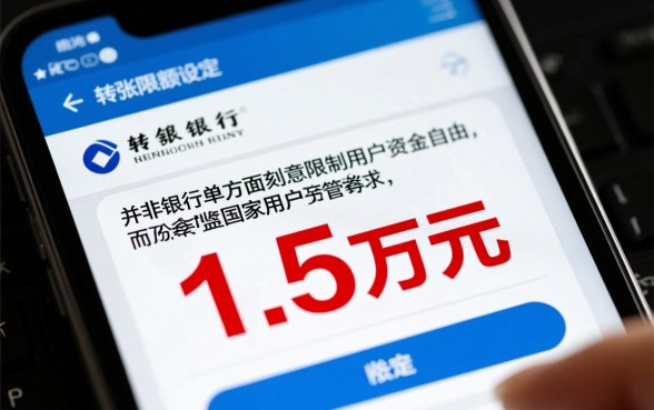 为啥建行转账一天只能转一万五呢
