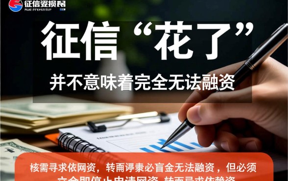 网贷征信花了哪里可以借钱急用啊