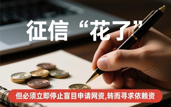 网贷征信花了哪里可以借钱急用啊