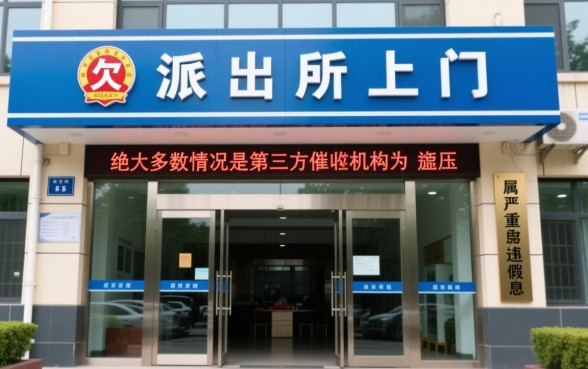 逾期打电联给家人说要派出所上门