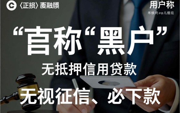 现在还有哪些黑户可以下款的口子