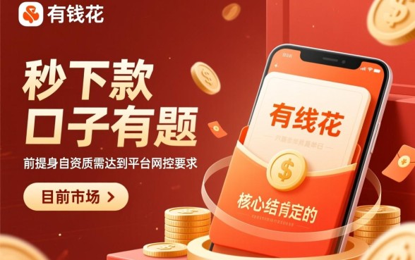 和有钱花一样秒下款的口子有没有