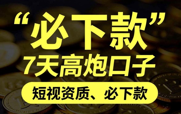 2026最新不用审核秒下款是真的吗