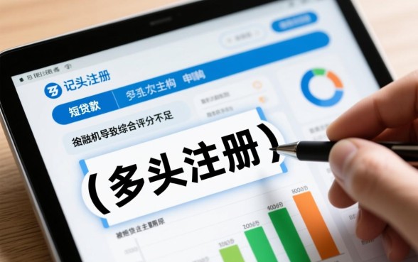 征信多头注册能下款吗