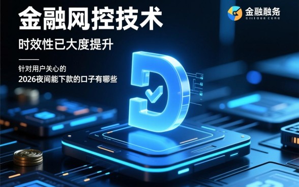 2026夜间能下款的口子有哪些