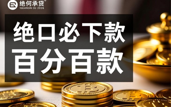 有没有什么口子必下款的2026