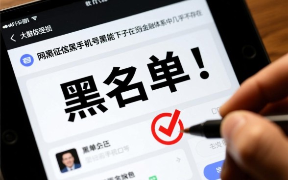 网黑征信黑手机号黑能下款的口子