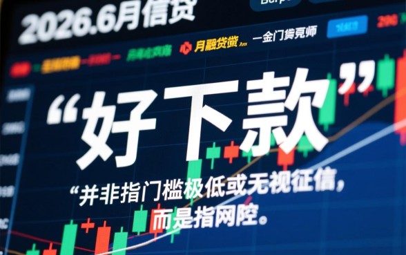 2026年6月好下款的网贷口子有哪些