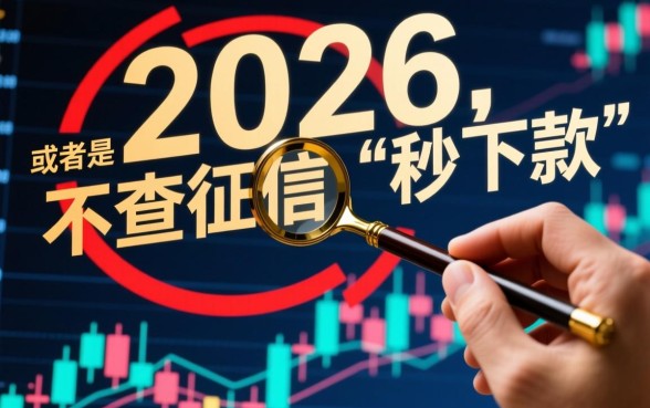 2026能秒下款不查征信的口子