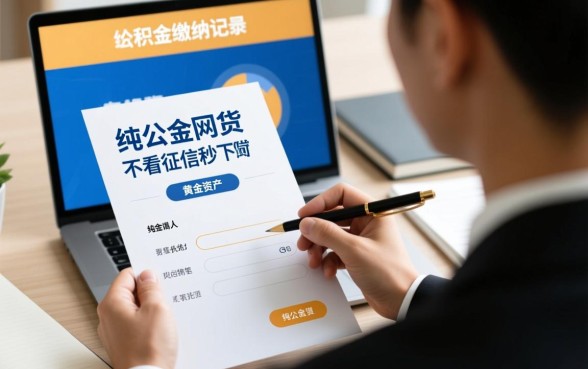 纯公积金网贷不看征信能下吗