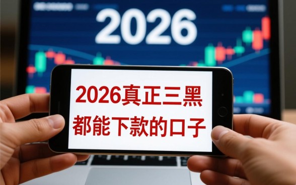 2026真正三黑都能下款的口子?2026三黑下款口子靠谱吗? 2026真正三黑都能下款的口子
