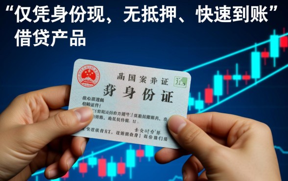 凭身份证无抵押最容易下款的口子有哪些