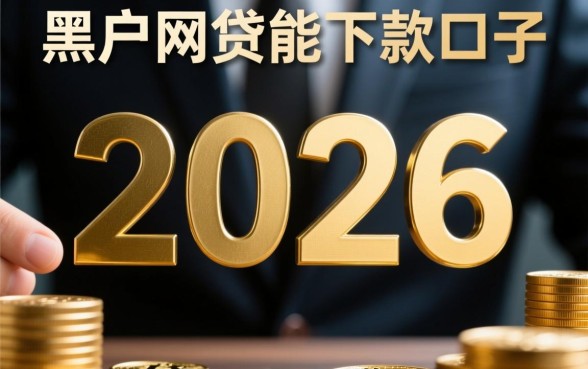 2026年黑户网贷能下款的口子