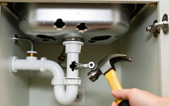 厨房包的下水管怎么凿开一个口子,下水管开孔要注意什么 厨房包的下水管怎么凿开一个口子