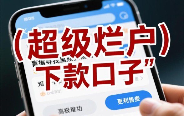 2026无视征信口子在哪里申请