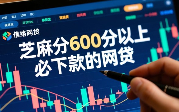 芝麻分600分必下款的网贷有哪些