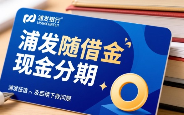 浦发随借金逾期上征信吗