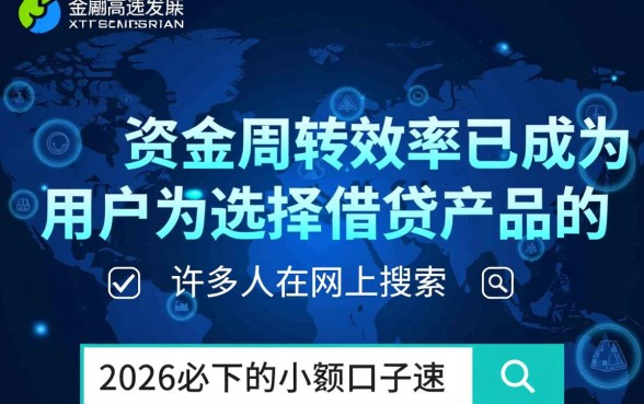 2026必下的小额口子速度快的吗