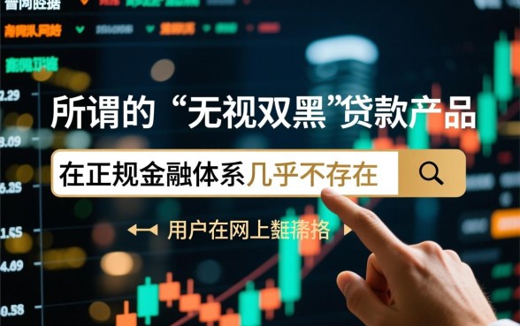 2026无视双黑负面新口子有哪些