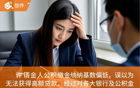 最新公积金贷款口子真的无视基数吗