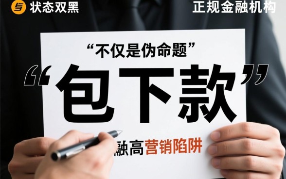 超级烂户双黑下款口子包借到5万