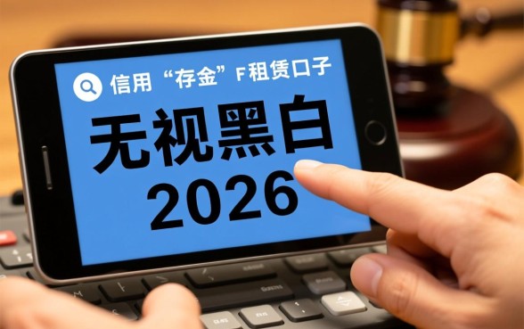 2026支付宝租机口子无视黑白