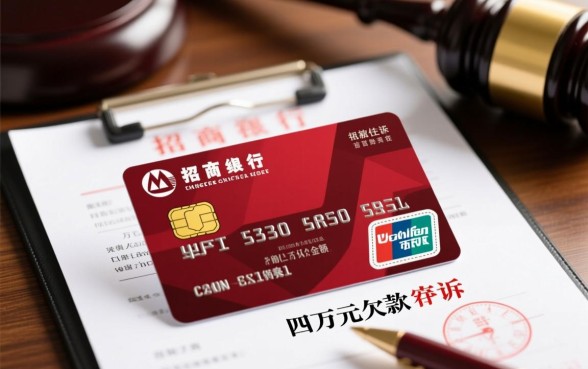 招行信用卡欠四万起诉了怎么办,被起诉后怎么处理? 招行信用卡欠四万起诉了怎么办