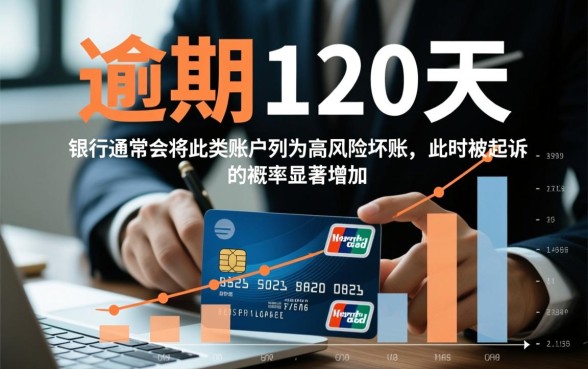 信用卡逾期120天起诉会怎样