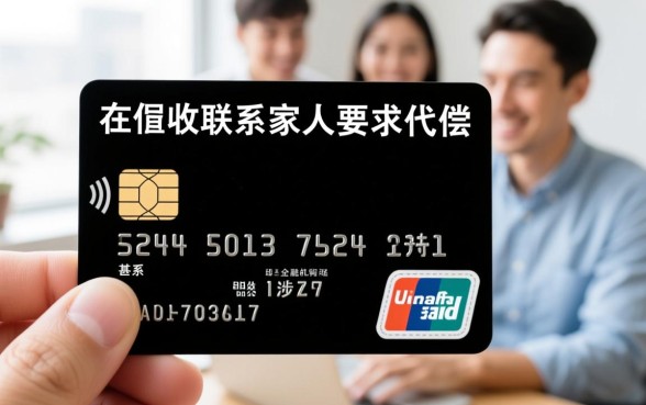 信用卡催收联系家人代偿违法吗