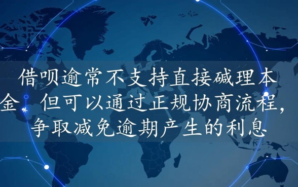 本金和费用能减免吗