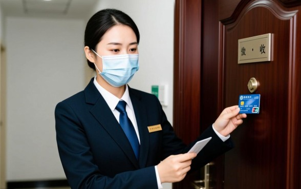 农行信用卡催收人员上门怎么办