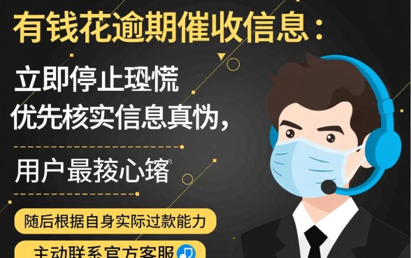 有钱花逾期了发来的信息怎么办