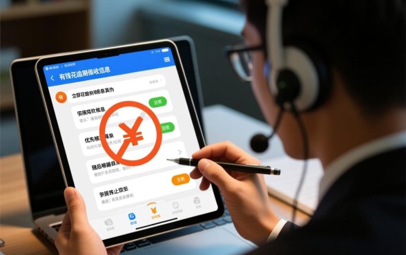 有钱花逾期了发来的信息怎么办