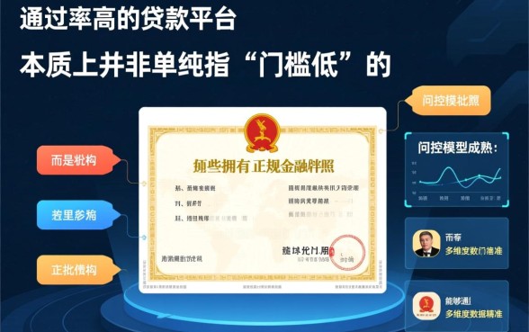什么样的贷款平台审批通过率高 什么样的贷款平台审批通过率高
