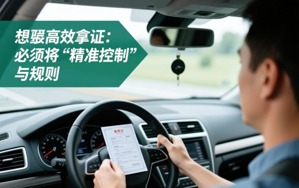 考驾照有哪些技巧能提高通过率