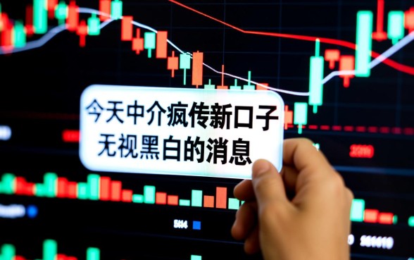 今天中介疯传的新口子无视黑白是真的吗