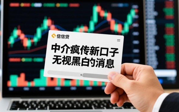 今天中介疯传的新口子无视黑白是真的吗