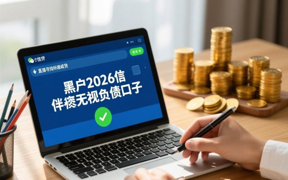 黑户2026微信无视负债口子有哪些
