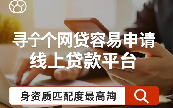 哪个网贷容易申请线上贷款平台
