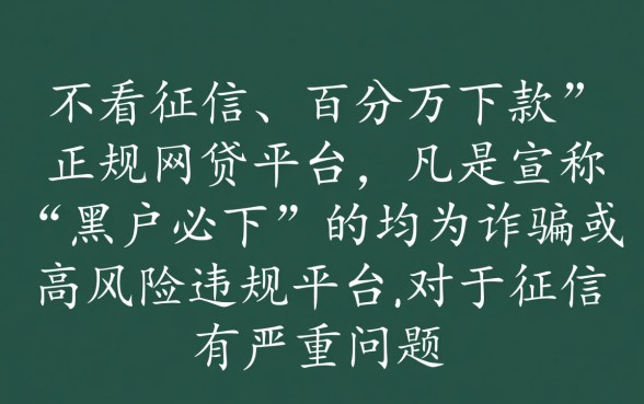 黑户下款的网贷平台哪家好