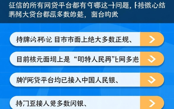 上征信的所有网贷平台都有哪些