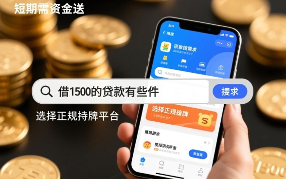 借1500的贷款软件有哪些呢