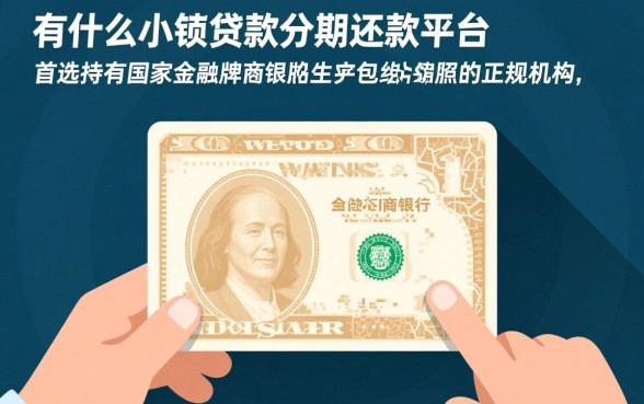有什么小额贷款分期还款的平台