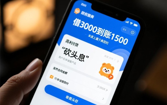 借3000到账1500的软件是真的吗