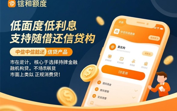类似中信随借金一样的贷款口子有哪些