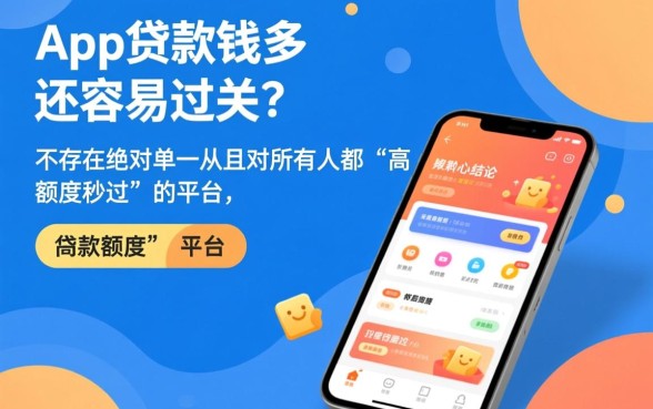 哪个app贷款钱多还容易过关